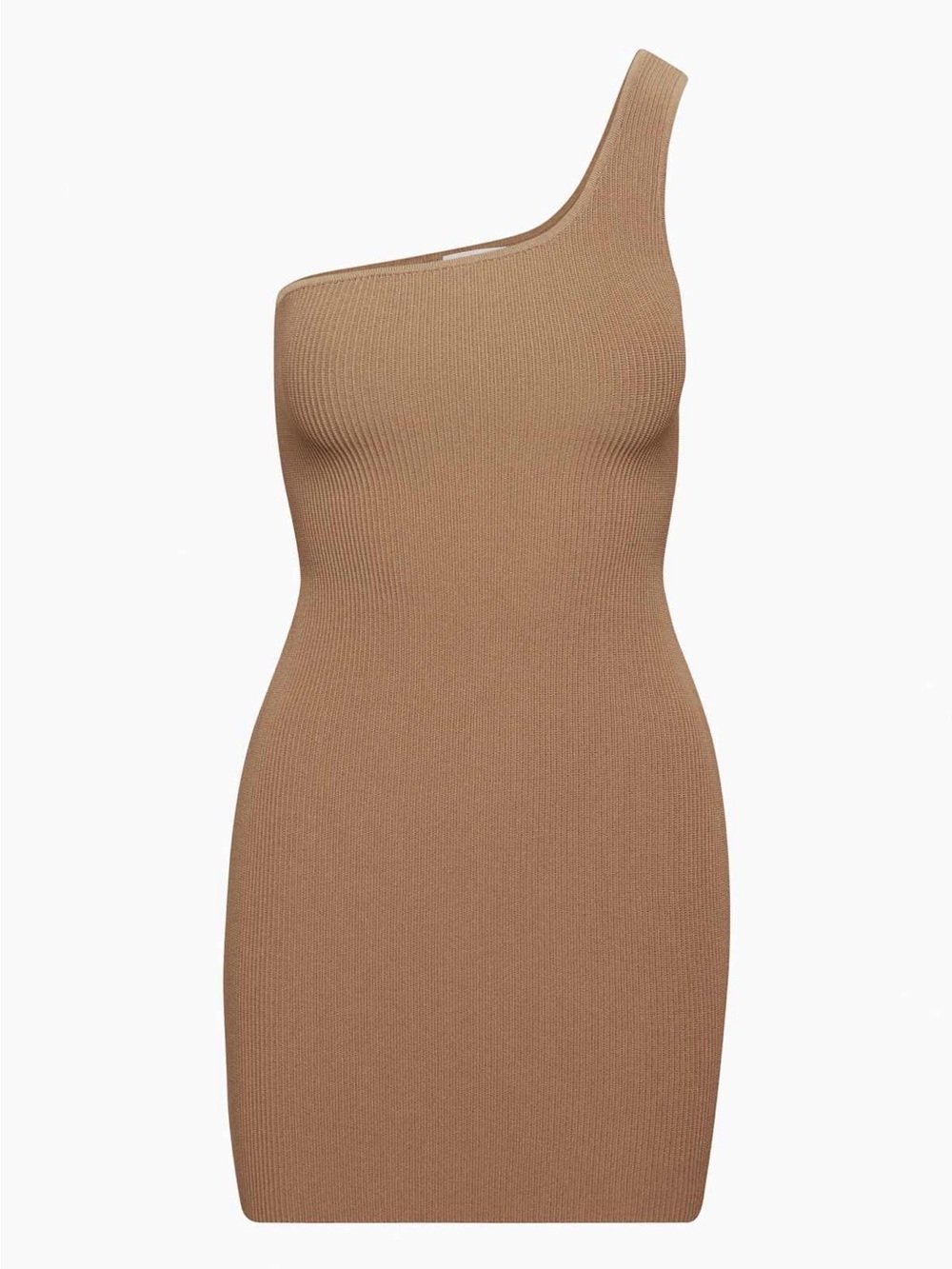 ✨NWT ARITZIA | Babaton Sculpt Knit One-Shoulder Dress - Saville (M) 🍁🍂